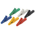 1pcs Test Clip 55mm Hv Alligator Clip For Banana Plug 4mm Multimeter Pen Cable Probes Crocodile Clip. 