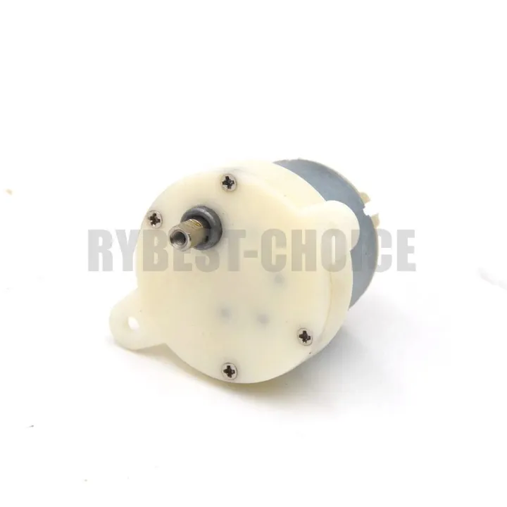 DC 12V Gear Motor High Torque Slow Speed Micro Electric Motor Gearbox ...