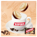Kopiko Cappuccino Candy Toffee 115 PCS – Your Take-Out Pocket Coffee for Every Occasion – Hard Candy Coffee Beans – Contains Real Coffee Extract for Better Taste. 