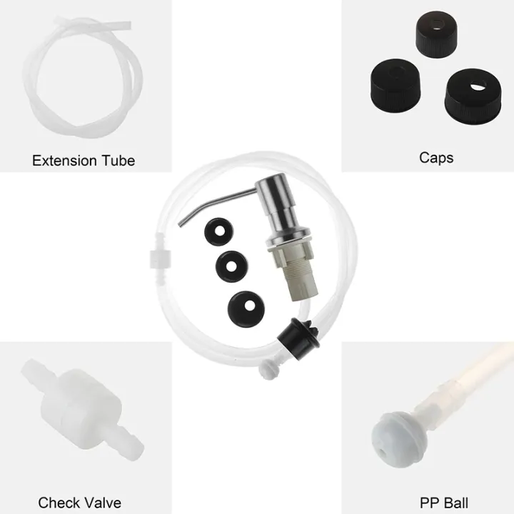 Sleek%20Kitchen%20Sink%20Soap%20Dispenser%20-%20350ml%20Capacity%20or%204ft%20Tube,%20Matte%20Black%20&%20Satin%20Matt%20Stainless%20Steel%20Finish%20-%20Image%207