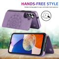 Wallet Double Buckle Datura Flip Leather Cases For Samsung Galaxy A13 A14 A15 A16 A35 A52 A53 A54 A55 S25 Ultra S24 FE S23 Plus. 