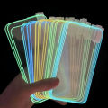 Screen Protector Tempered Glass Film Multi Color Silicone Glow in Dark Fluorescent Luminous Silicone Edge Protective Full Cover Night Light Glowing 3D Anti Falling. 