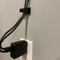 Cable Strap Ties Cable Management Clips Adjustable Nylon Clamps Organizer with Adhesive Tape Cable Clips for Home. 