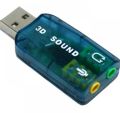 Sound Audio USB controller Music Lead 3D Sound 5.1. 