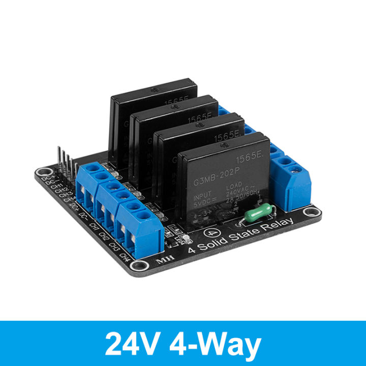 5v 12v 24v Relay 1 2 4 8 Channel Ssr High Low Level Solid State G3mb ...
