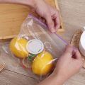 10Pcs PVC Fresh Keeping Bag For Vegetable Fruit Storage Freezing Preservation Zipper Sealed Bags Kitchen Food Organization Tools. 
