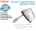 Richsonic 7 Speed Hand Mixer Egg Beater– RH-501. 