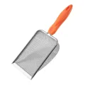 10 * 27.3 * 5cm Litter Shovel Mess-Free Metal 6 Colors Pet Litter Shovel Mineral Sand Shovel for Home Use Owners Professional. 