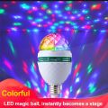 Party Bulb/High Quality Auto Rotating RGB LED/ Disco Party Light Disco Bulb Lamp/ Auto Rotating Stage Dancing Light. 