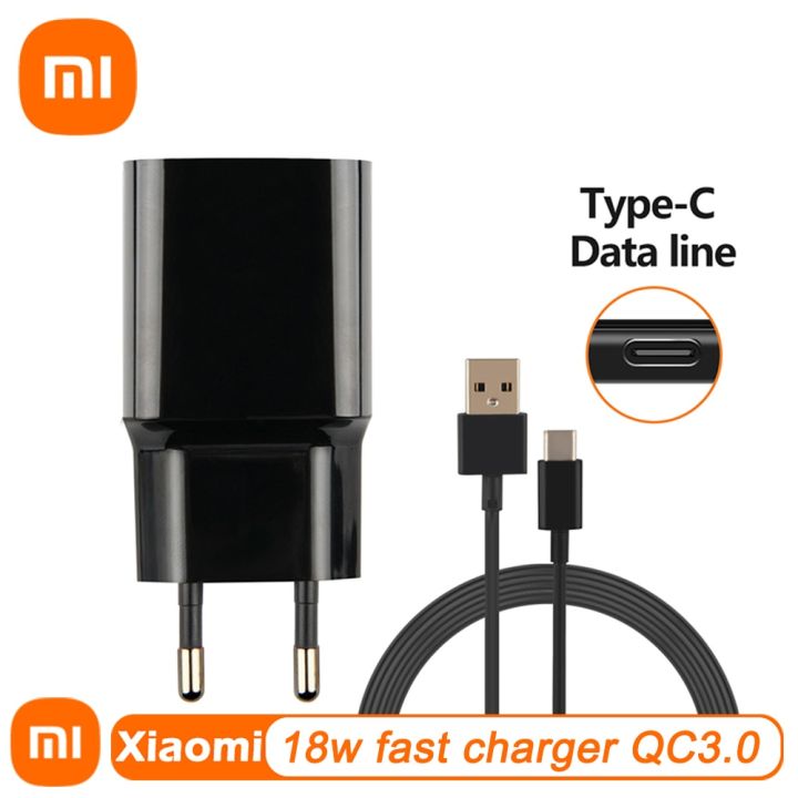 Xiaomi 18w Fast Charger USB Charger Type-C USB Type