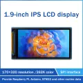 Waveshare 1 Set LCD Display Module 1.9 Inch IPS Color LCD Display 170X320 Pixels SPI Interface 262K Color Screen for Raspberry Pi/Arduino/STM32. 