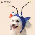 Cartoon Pet Hat Adorable Cartoon Cat Hat for Dogs Perfect Winter Kitten Costume Accessory for Yorkies Golden Retrievers Pet Costume Hat. 