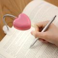 Pink Flexible reading light reading lamp Reading LED Light Clip-on Beside Bed Table Desk Lamp Book Light lamp for reading. 