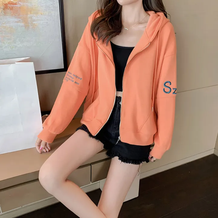 Yfashion%20Women%20Cotton%20Letter%20Embroidered%20Hooded%20Sweatshirt%20Loose%20Long%20Sleeve%20Zipper%20Cardigan%20Jacket%20color%20-%20Image%204