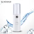 L8 USB Macaron Color Face Steamer Small Size Rechargeable Beauty Instruments Hand-held Facial Humidifier for Travel. 