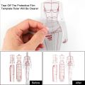 NAMUNY Fashion Illustration Rulers Sketching Templates Ruler Sewing Humanoid Patterns Design Clothing Measuring,Type B. 