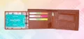 Handy Textured Pu Leather Fast selling Wallet ( Purse / Men's Wallet / Gents Wallet / wallets for men ). 