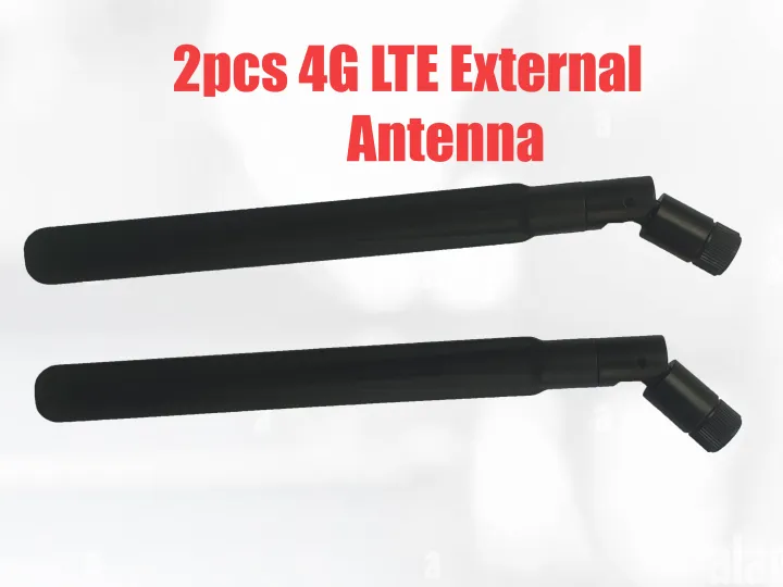 2pcs 4G Antenna 10dBi SMA Male 700-2700MHz for LTE Router External Wifi Aerial for Huawei B593 E5186 B315 B310 B880 B890