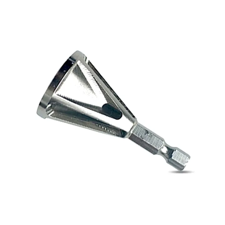 KOGEEK Stainless Steel Deburring External Chamfer Tool Remove Burr Repair Tool for Drill Bit