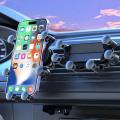 6 Points Solid Fold Gravity Car Phone Holder Air Vent Mounts Cell Phone Holder in Car Mobile Android Auto Universal GPS Stand. 