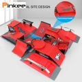 Skateboard Ramp Parts for Tech Decks Fingerboard Finger skateboard Parks Gift For Kids. 