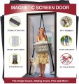 Hands-free Magic Mesh Magnet Fly Curtain Net Anti Mosquito Magnetic Screen Door. 