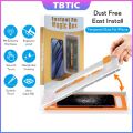 TBTIC Screen Protector for IPhone 15 14 13 12 11 ProMax X Xs XR Tempered Glass Privacy HD With Auto Alignment Install Box. 