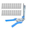 1 pc Hog Ring Plier and 600pcs M Clips Chicken Cage Welding Tools. 
