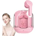 Crystal Ultrapods Pro Tws Wireless Earbuds Ultra pods Pro Tws Bluetooth Earbuds TWS Earphone with Fast Charge and LED Digital Display Gaming Touch Waterproof Wireless Bluetooth Headphone Charging Case with 6 Month Warranty. 