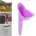 Portable Female Urinal Funnel Woman Standing Up Urine Wee Loo For Outdoor Travel Camping Hygienic Device Random. 