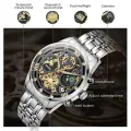 Skmei New Fashion Quartz Men Watch Stainless Steel Waterproof 7039. 