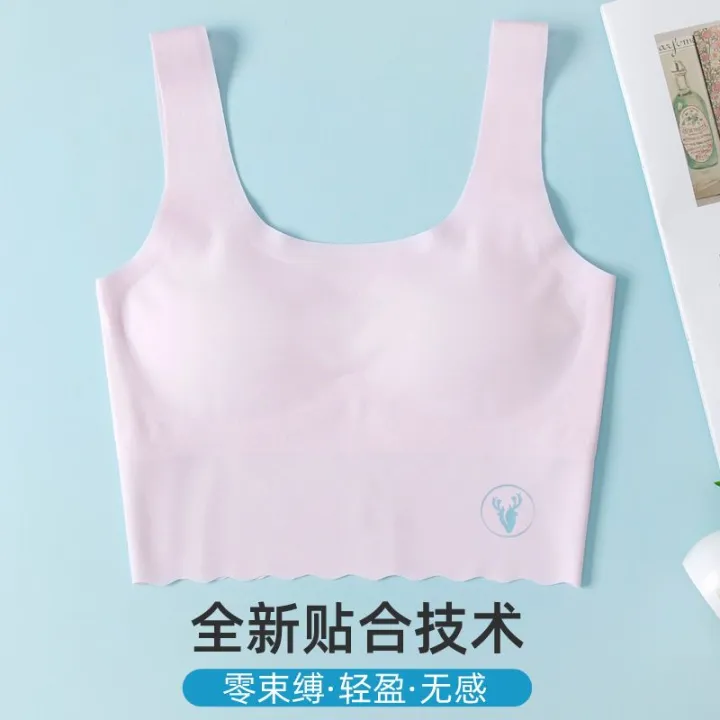 Seamless%20Girls'%20Underwear%20Developmental%20Girl%20Junior%20High%20School%20Student%20the%20Big%20Kids%20Bra%20Student%20Vest%20Summer%20Thin%20-%20Image%208