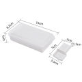 Multi-purpose Butter Dish Convenient 250ml Butter Box Container with Cutting Board Ideal Kitchen Tool for Cheese Storage Baking Southeast Asian Buyers' Favorite. 