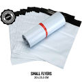 White flyers Small 20 x 21+5 cm Size Poly Mailer White Daraz Flyers Bundle of 100 Bags pack and 25 Bags Pack packaging material Bags Plastic Poly Envelope Daraz Bag  Flyer Packs Postal Safe Mailing Bags Shipping packing Bags. 