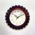 Solace quartz wall clock brown colure Wall Clock -  5779 24cm made in india. 