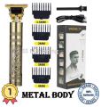 Vintage T9 Electric Hair Cutting Machine Hair Clipper Professional Men Shaver Metal Dragon GOLD. 