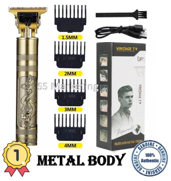 Vintage%20T9%20Electric%20Hair%20Cutting%20Machine%20Hair%20Clipper%20Professional%20Men%20Shaver%20Metal%20Dragon%20GOLD%20-%20Image%202