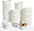 50pcs 180ml Disposable Plastic Cup & Bowl With Lid For Storage Sauce, Jelly, Yogurt, Mousse, Soup And Ice Cream. 