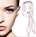 Heated Eyelashes Curler USB Rechargeable Electric Eyelash Curlers with 2 Level Temp,Quick Heating & Long-Lasting Curling Effect. 