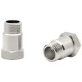 o2 sensor extender-2 x Connector Plug-silver. 