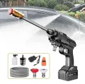 Water Pressure Gun , 20V 600W Power Washer for Cars , Suitable for Washing Cars, Watering Flowers, Cleaning Floors, etc. 