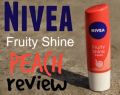 NIVEA Peach Shine Lip Care Delights Your Lips With Its Delicious Peach Aroma, A Fabulous Shimmer And Soft Glossy Colour (Npsl). 