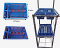 Gas Cooker Table Stand with Cutlery and Dishes Rack. 