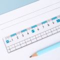 1/2pcs Preventing Myopia Ruler Office Desk Accessories Student Stationery Children Teacher Rulers Drawing Rulers Straight Rulers. 