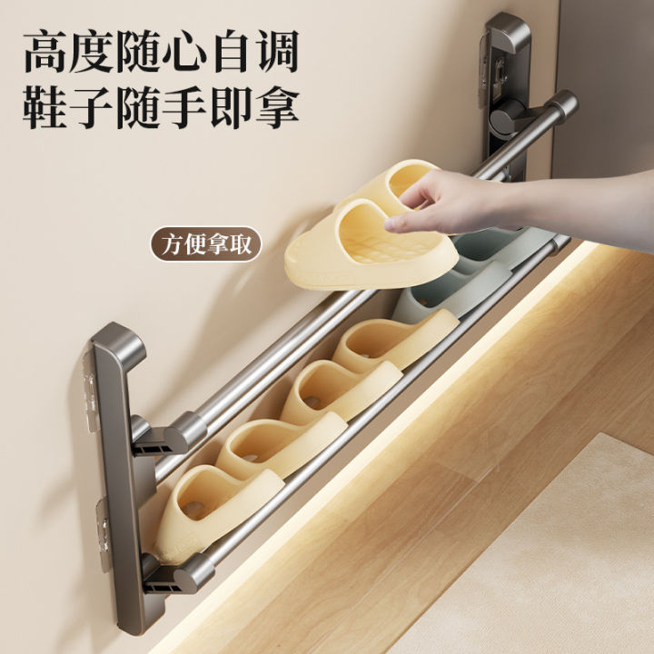 Bathroom%20Slipper%20Rack%20Wall-Mounted%20No-Drill%20Door%20Back%20Shoe%20Rack%20Drainage%20Multi-Functional%20Foldable%20Shoe%20Storage%20Rack%20-%20Image%202