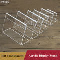10 Pieces Mini Plastic Sign Holder Display Stand L-Shape Acrylic Name Card Price Card Tag Label Case. 