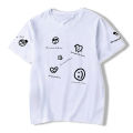 BTS BT21 Logo Tshirt KPOP Logo Branded T shirt Crew Round Neck Tshirts T-shirt. 