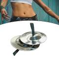 1 Pair Finger Cymbals Finger Dancing for Kids Adults Mini Marching Cymbals. 