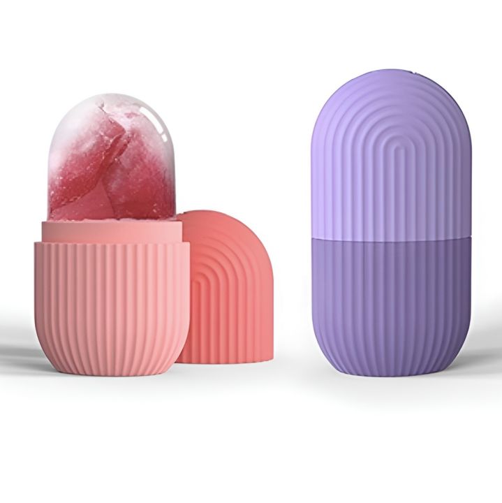 Silicone Ice Cube Trays Beauty Lifting Ice Ball Face Massager Contouring Eye Roller Facial Treatment Reduce Acne Skin Care Tool
