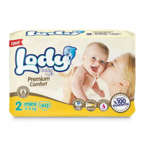 Lody Baby Diaper - Small 40 pieces
